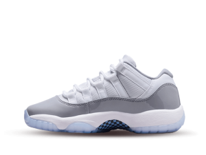 528896-140 Air Jordan 11 Retro Low Cement Grey (GS)