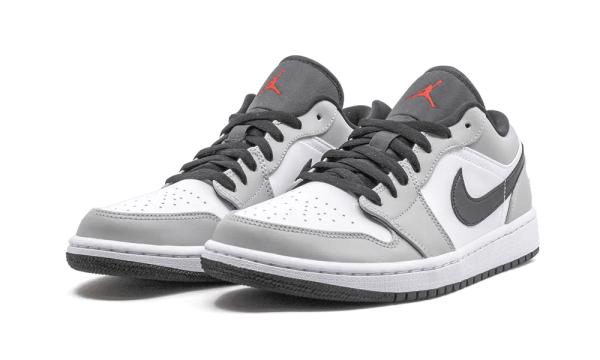 553558-030 Air Jordan 1 Low Light Smoke Grey