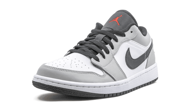 553558-030 Air Jordan 1 Low Light Smoke Grey