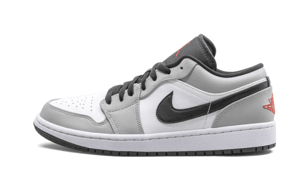 553558-030 Air Jordan 1 Low Light Smoke Grey