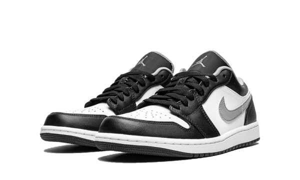 553558-040 Air Jordan 1 Low Black Medium Grey 2021