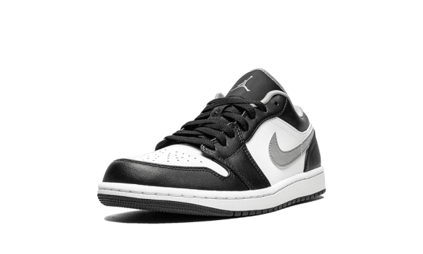 553558-040 Air Jordan 1 Low Black Medium Grey 2021