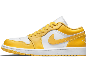 553558-171 Hohe Qualität Air Jordan 1 Low Yellow White