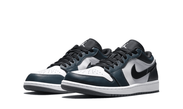 553558-411 Air Jordan 1 Low Dark Teal