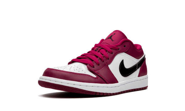 553558-604 Air Jordan 1 Low Noble Red