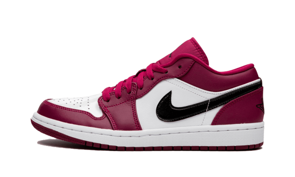 553558-604 Air Jordan 1 Low Noble Red