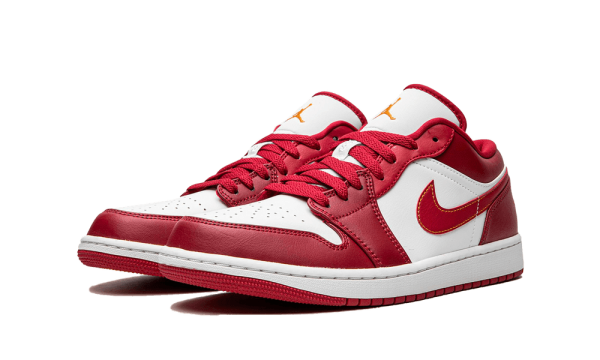 553558-607 Air Jordan 1 Low Cardinal Red