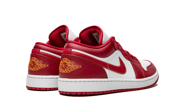 553558-607 Air Jordan 1 Low Cardinal Red