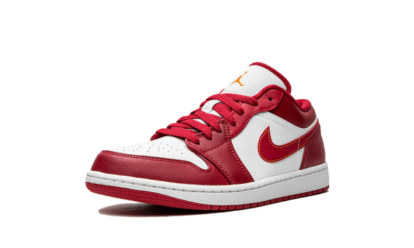 553558-607 Air Jordan 1 Low Cardinal Red