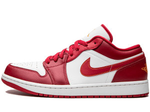 553558-607 Air Jordan 1 Low Cardinal Red