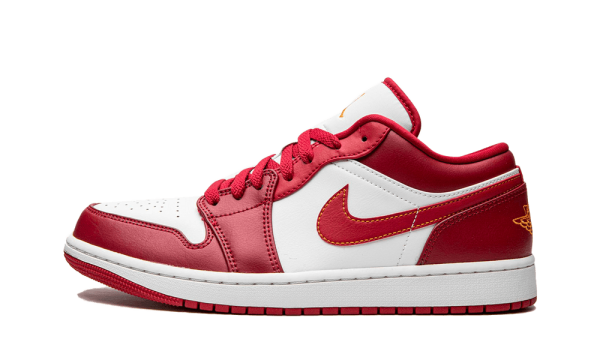 553558-607 Air Jordan 1 Low Cardinal Red