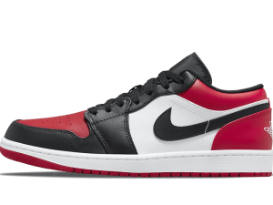 553558-612 Air Jordan 1 Low Bred Toe