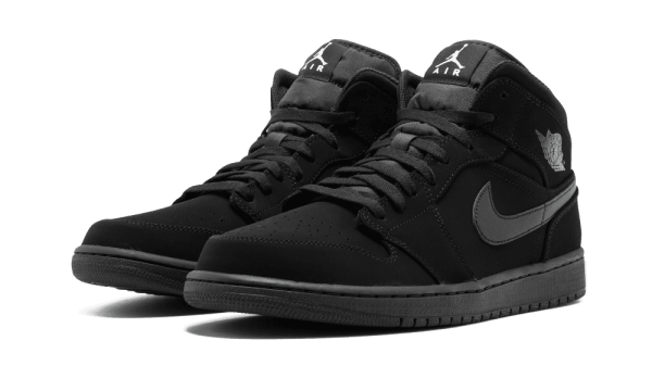 554724-040 Air Jordan 1 Mid Black White black