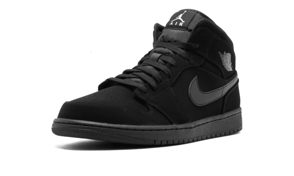 554724-040 Air Jordan 1 Mid Black White black