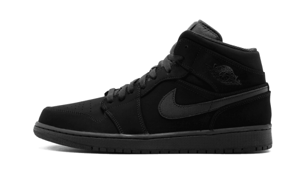 554724-040 Air Jordan 1 Mid Black White black