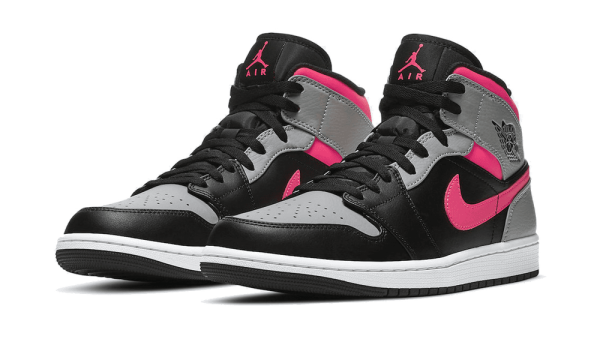 554724-059 Air Jordan 1 Mid Pink Shadow