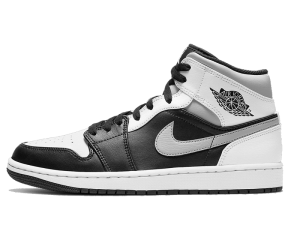 554724-073 Bestseller Air Jordan 1 Mid White Shadow