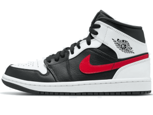 554724-075 Heißer Verkauf Air Jordan 1 Mid Black Chile Red White