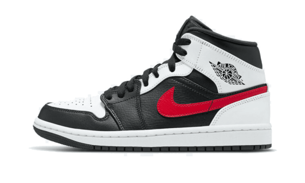 554724-075 Heißer Verkauf Air Jordan 1 Mid Black Chile Red White