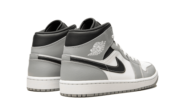 554724-078 Air Jordan 1 Mid Light Smoke Grey Anthracite