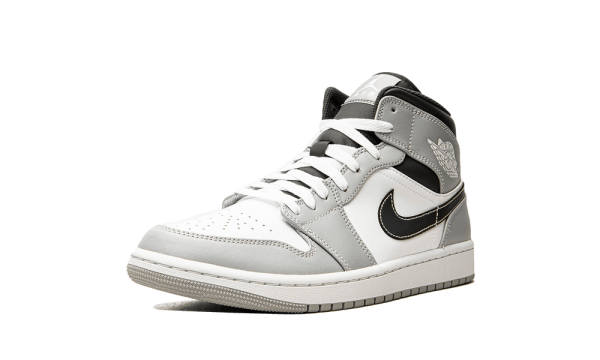 554724-078 Air Jordan 1 Mid Light Smoke Grey Anthracite