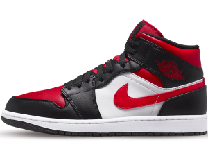 554724-079 Air Jordan 1 Mid Alternate Bred Toe