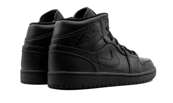 554724-091 Air Jordan 1 Mid Triple Black