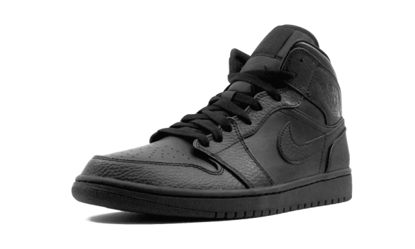 554724-091 Air Jordan 1 Mid Triple Black