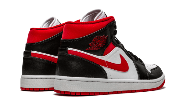 554724-122 Air Jordan 1 Mid Gym Red Black White