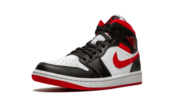 554724-122 Air Jordan 1 Mid Gym Red Black White