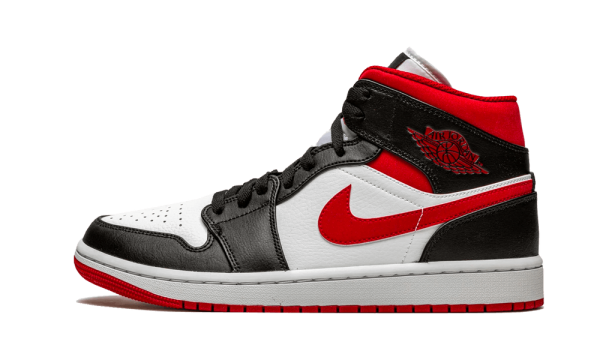 554724-122 Air Jordan 1 Mid Gym Red Black White