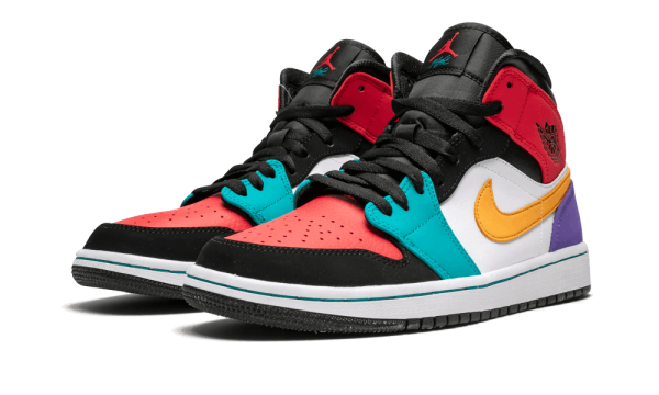 554724-125 Air Jordan 1 Mid Multicolor