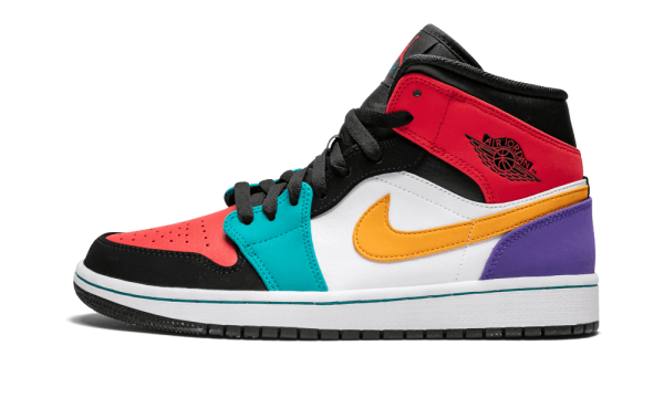 554724-125 Air Jordan 1 Mid Multicolor