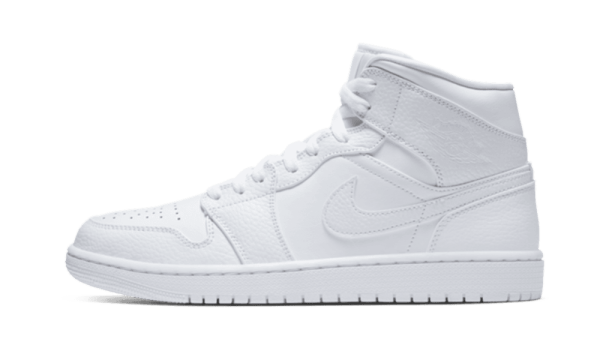 554724-130 Billiger Verkäufer Air Jordan 1 Mid Triple White 2.0 (2020)