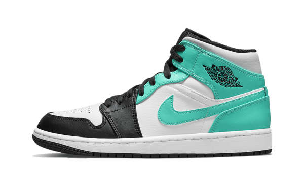 554724-132 Air Jordan 1 Mid Igloo Island Green