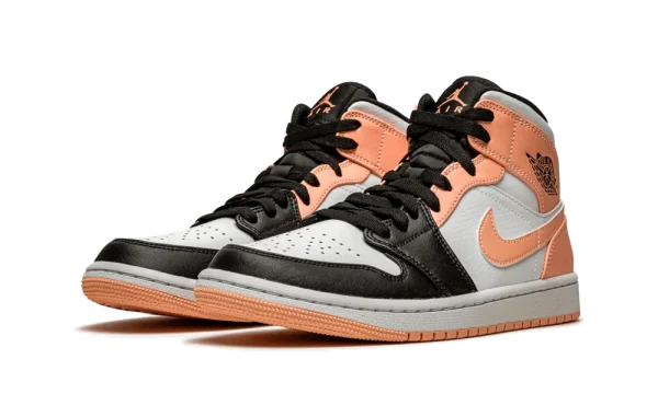 554724-133 Air Jordan 1 Mid Crimson Tint