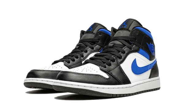 554724-140 Air Jordan 1 Mid White Racer Blue