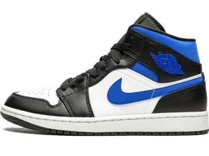 554724-140 Air Jordan 1 Mid White Racer Blue