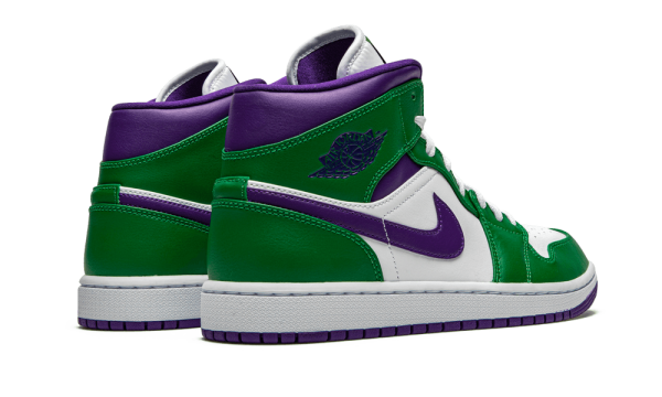 554724-300 Air Jordan 1 Mid Incredible Hulk