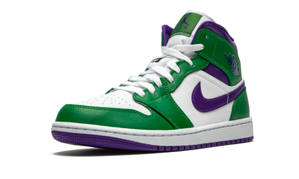 554724-300 Air Jordan 1 Mid Incredible Hulk