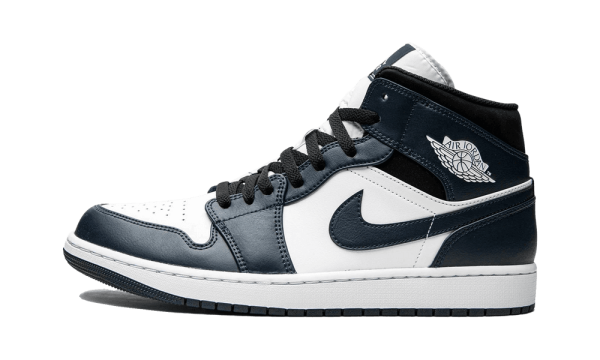 554724-411 Air Jordan 1 Mid Armory Navy