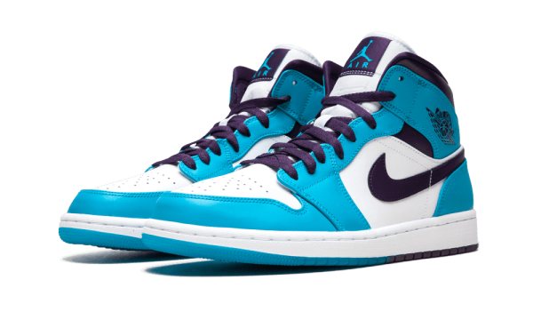 554724-415 Air Jordan 1 Mid Hornets