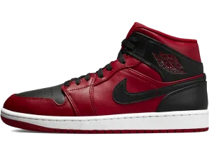 554724-660 Air Jordan 1 Mid Reverse Bred (2021)