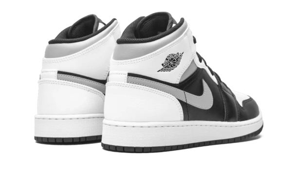 554725-073 Air Jordan 1 Mid White Shadow (GS)