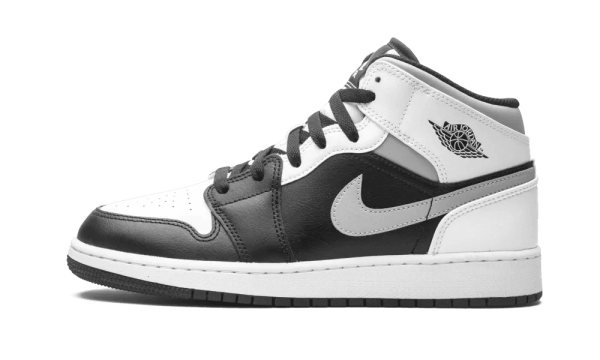 554725-073 Air Jordan 1 Mid White Shadow (GS)