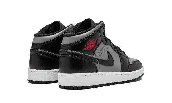 554725-096 Air Jordan 1 Mid Shadow Red (GS)