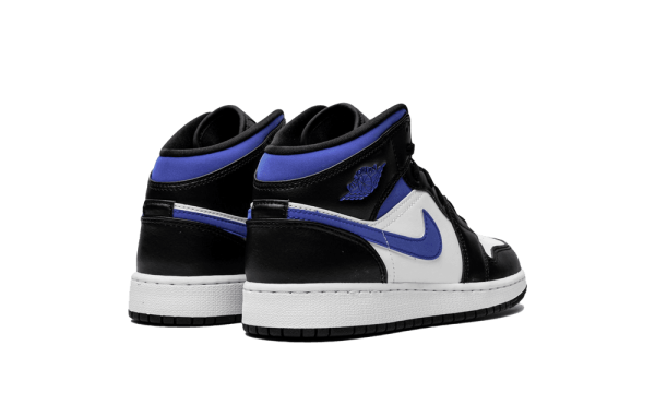 554725-140 Air Jordan 1 Mid White Racer Blue (GS)