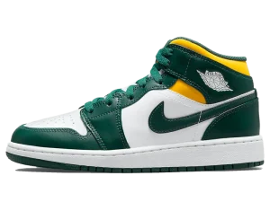 554725-371 Air Jordan 1 Mid Sonics 2021 (GS)