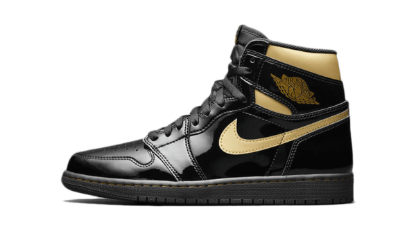 555088-032 Air Jordan 1 Retro High Black Metallic Gold (2020)