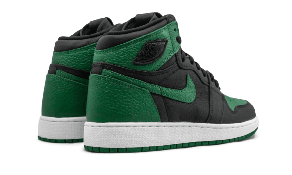 575441-030 Air Jordan 1 Retro High Pine Green Black (GS)